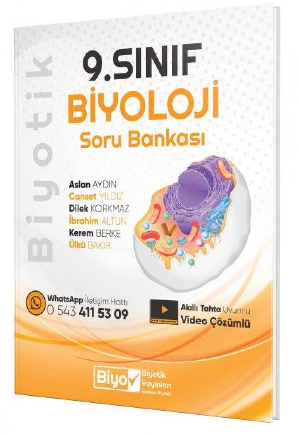 9. Sınıf Biyoloji Biyotik Soru Bankası Biyotik Yayınları