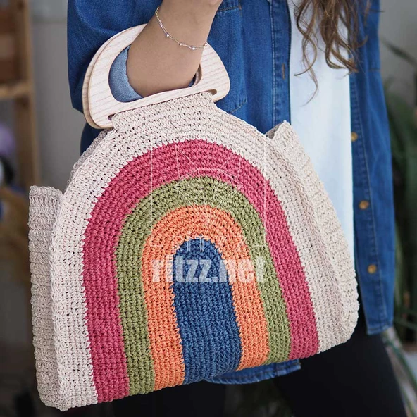 Kağıt İp // 16 //  KOYU KAHVE - Resim 3