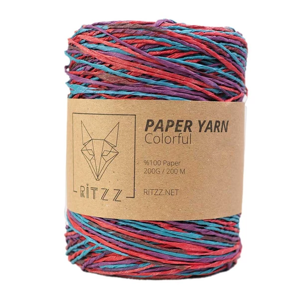 Kağıt İp ColorFul Degrade 400