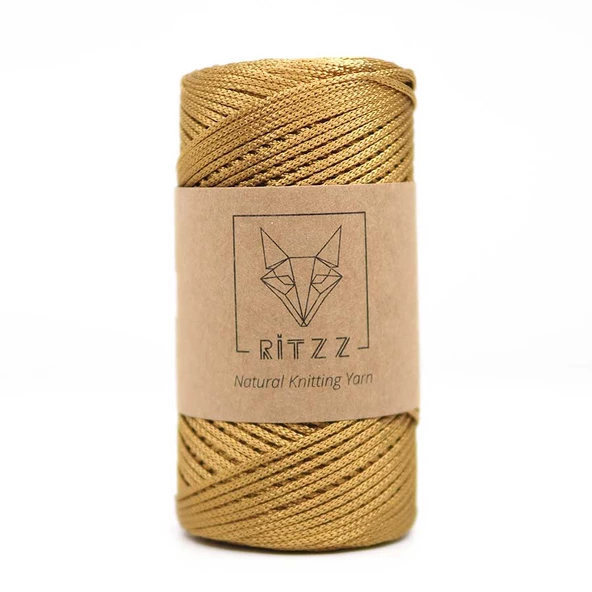 Floş Makrome İpi / 2 MM / Hardal