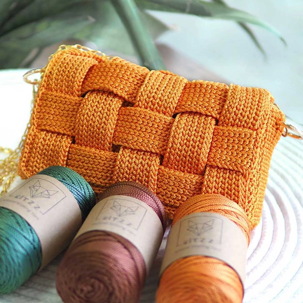 Floş Makrome İpi / 2 MM / Gri - Resim 2