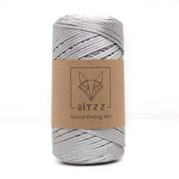 Floş Makrome İpi / 2 MM / Gri ürün görseli 1