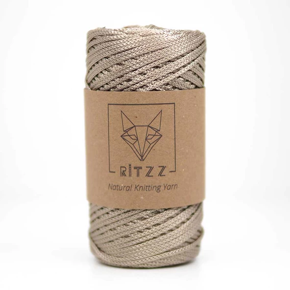 Floş Makrome İpi / 2 MM / Vizon