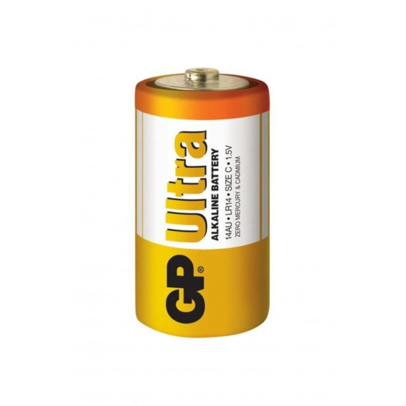 GP Ultra Alkalin 2'li C Boy Orta Pil - 2