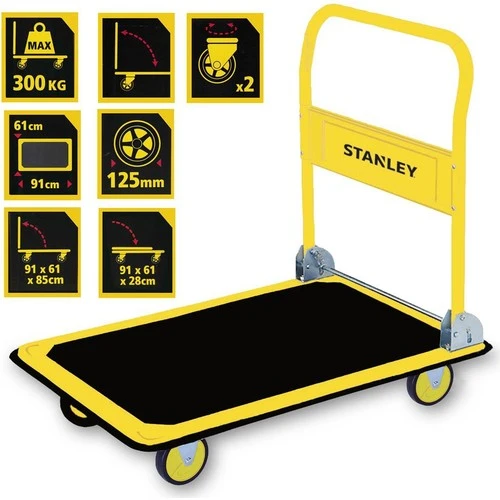 Stanley PC528 300Kg Profesyonel Paket Taşıma Arabası - 2