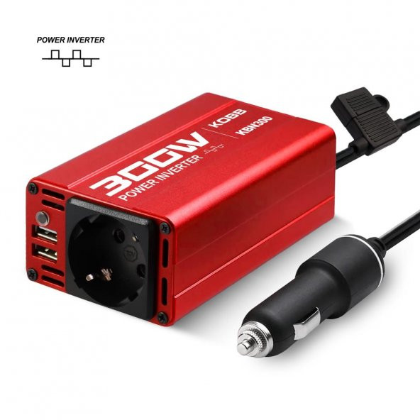 KOBB KBN300 12V/220V 300Watt Modifiye Sinüs Dönüştürücü İnvertör - 7