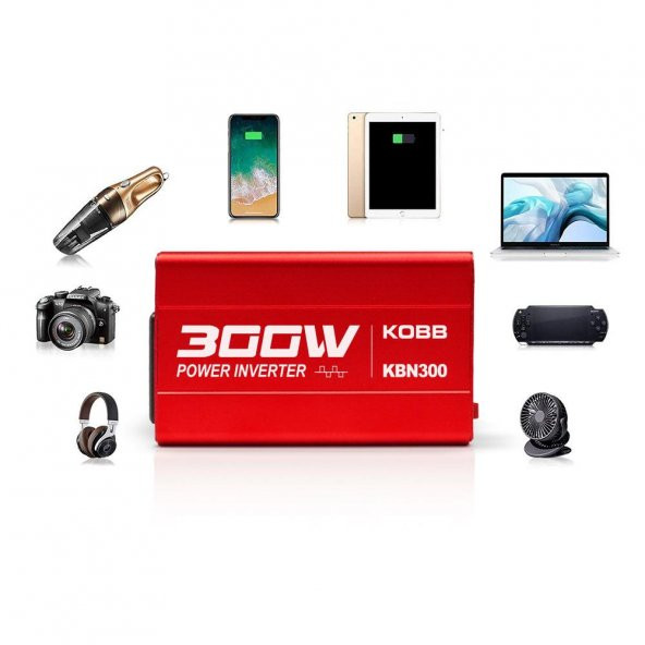 KOBB KBN300 12V/220V 300Watt Modifiye Sinüs Dönüştürücü İnvertör - 11