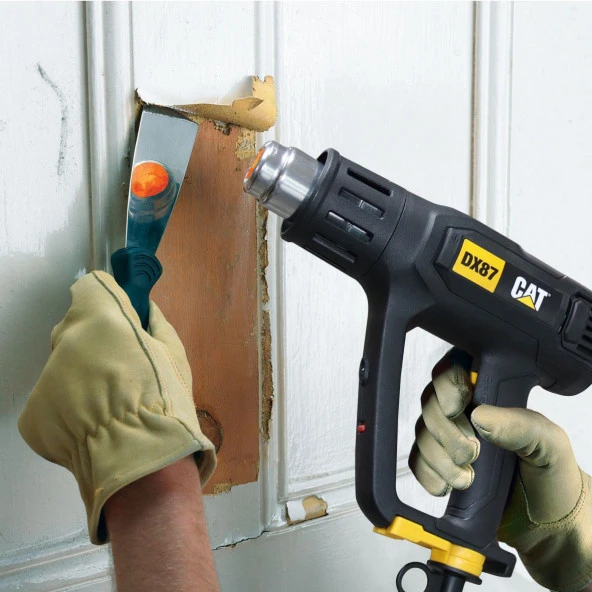 CAT DX87 2000Watt Dijital Göstergeli Profesyonel Sıcak Hava Tabancası + 5 Adet Aksesuar - 4