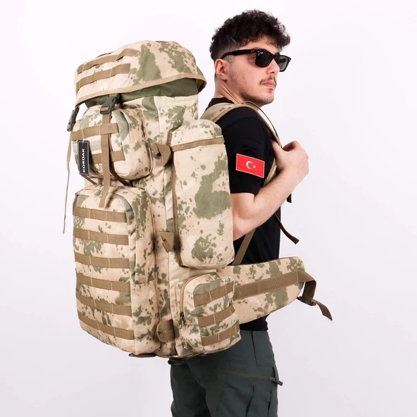 110 Litre Jandarma Kamuflaj Askeri Operasyon Çantası - 3