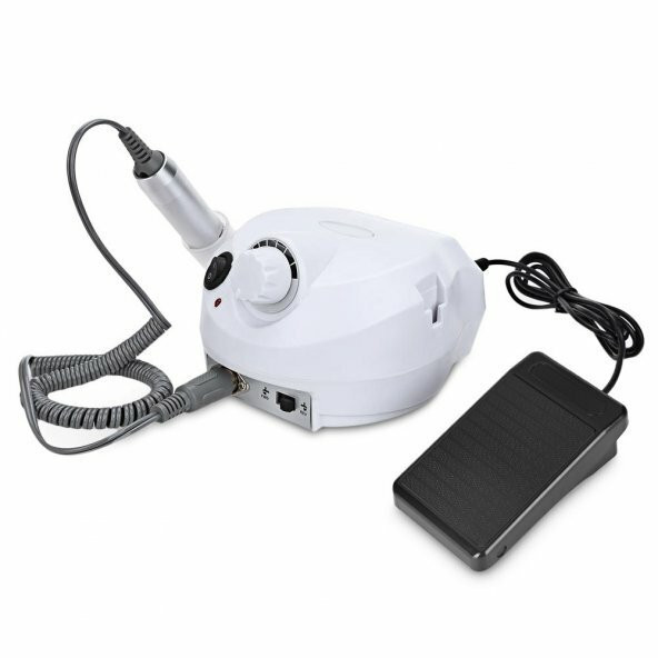 Törpü Manikür Pedikür Makinesi Profesyonel Elektrikli Taşınabilir Freze Tırnak Parlatıcı  - 35000 Rpm - 4