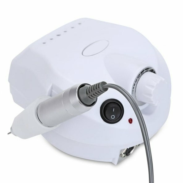 Törpü Manikür Pedikür Makinesi Profesyonel Elektrikli Taşınabilir Freze Tırnak Parlatıcı  - 35000 Rpm - 8
