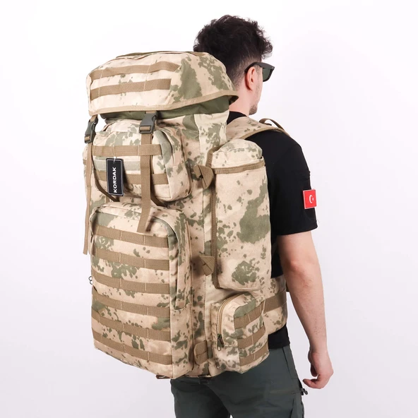 110 Litre Jandarma Kamuflaj Askeri Operasyon Çantası - 2