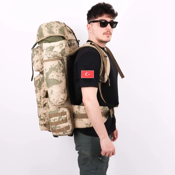 110 Litre Jandarma Kamuflaj Askeri Operasyon Çantası - 4