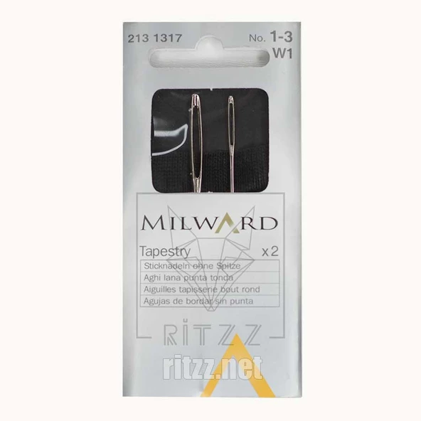 Milward Yün İğnesi Kör Uçlu