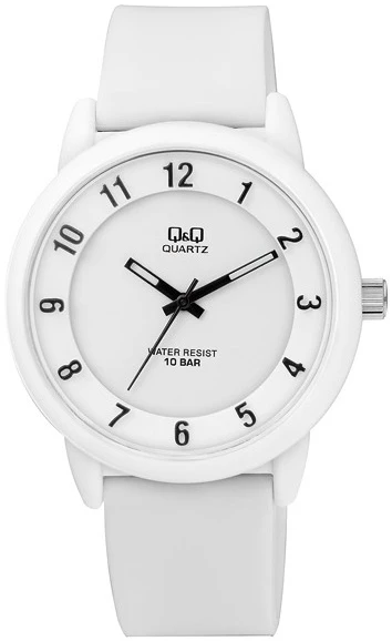 Q&Q VR52J003Y Su Geçirmez Silikon Kordonlu Unisex Kol Saati - 7
