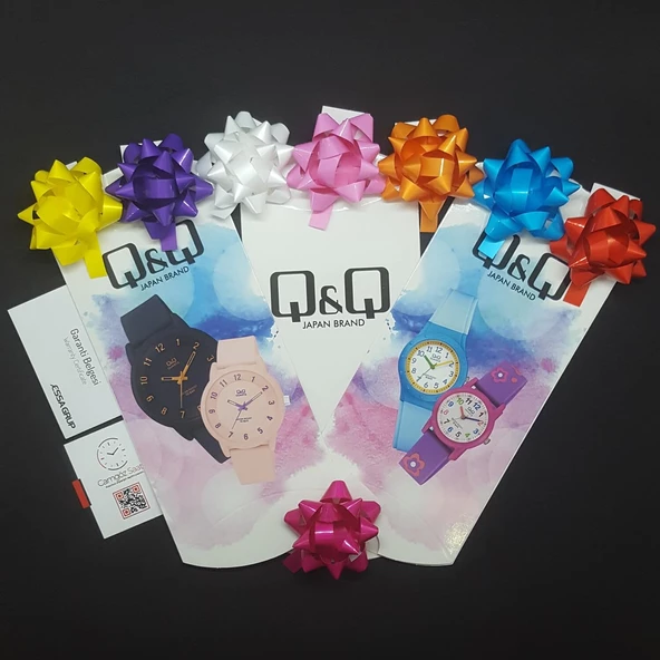 Q&Q VR52J003Y Su Geçirmez Silikon Kordonlu Unisex Kol Saati - 3