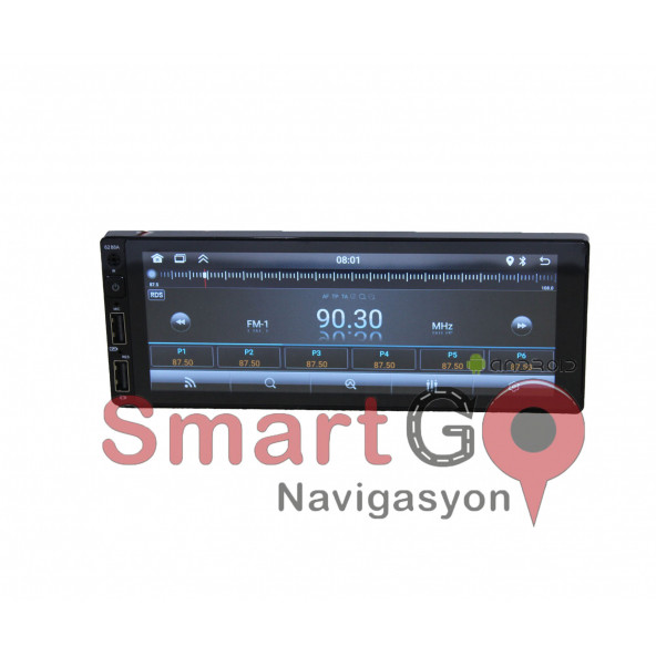 Universal Tekdin Arkalı 6.9" 4Gb Ram Android Multimedya Kamera Dahil - 6