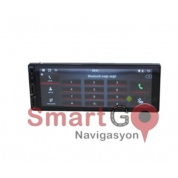 Universal Tekdin Arkalı 6.9" 4Gb Ram Android Multimedya Kamera Dahil - 8