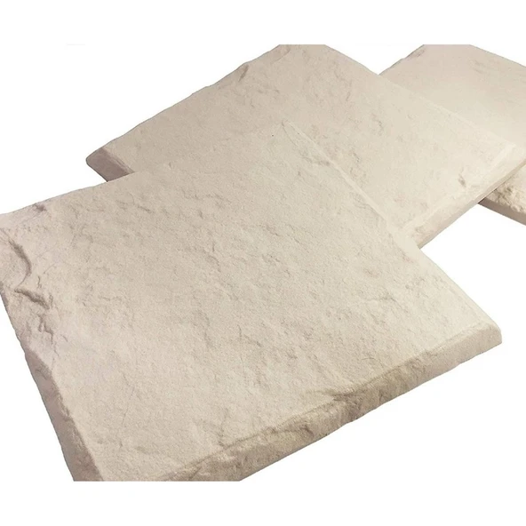 RENKLİ EVİM Plastik Bahçe Yer Karosu Dekoratif Yürüyüş Yolu 1 Adet