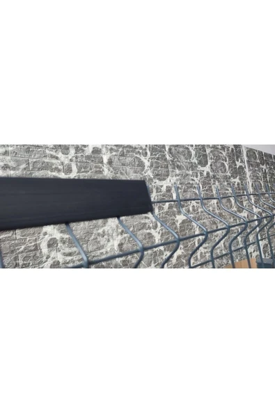 RENKLİ EVİM Panel Çit Tel Koruyucu Üst Kapak 2,50 Mt 1 Adet - 3