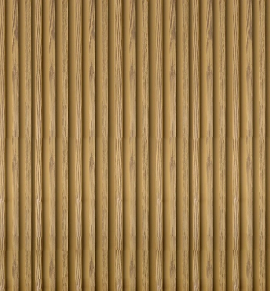 Dekorafence Duvar Çıtası Lambiri Kanallı SARI - 4