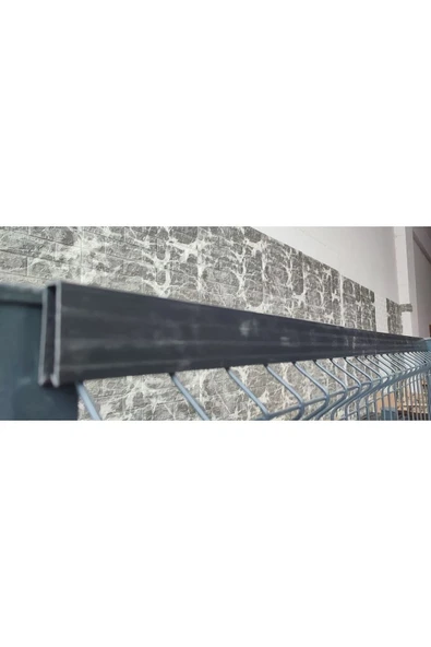 RENKLİ EVİM Panel Çit Tel Koruyucu Üst Kapak 2,50 Mt 1 Adet - 2