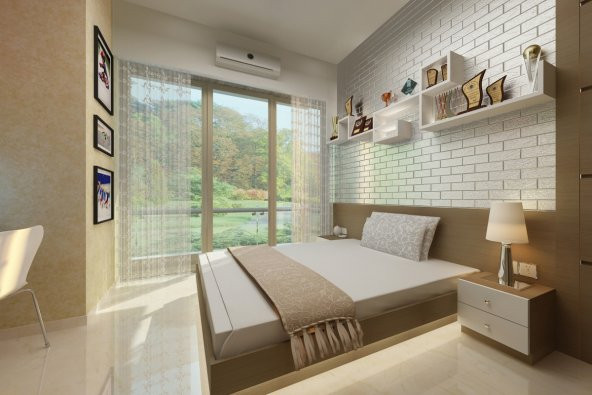RENKLİ EVİM Kendinden Yapışkanlı Panel Beyaz  70x38 cm  0,26 m2 - 2