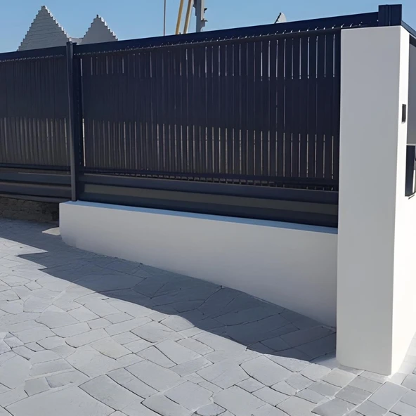 RENKLİ EVİM RENKLİ EVİM ÇİM ÇİT PVC KAPLAMA DÜZ 50X250 cm - 12