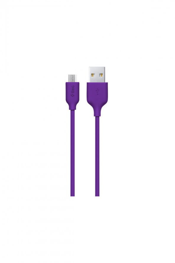 Ttec 2DK7530MR USB-A - Micro USB Kablosu Mor