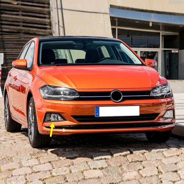 VW Polo 2018-2021 Ön Tampon Sağ Sis Farı Çerçevesi 2G0853666G