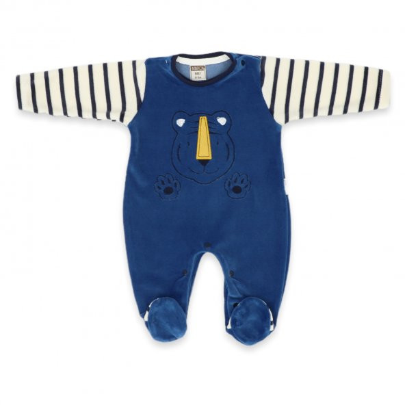 Bebitof Kaplan Kadife Bebek Tulumu 70164