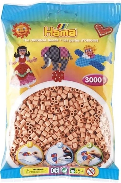 Hama Boncuk Midi 3.000'lik Poşet - Ten Rengi (HA201-26) - 2