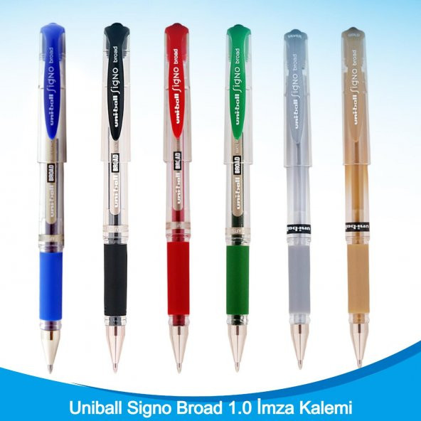 Uniball Signo Broad Um-153 İmza Kalemi 1.0 mm Renk Seçenekli