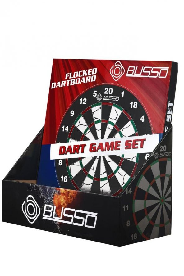 Busso FLC-350 Flocked Dart 18" - 2