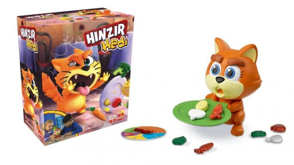 Adore Oyuncak Goliath Hınzır Kedi 921294, Çocuklar İçin Hınzır Kedi Kutu Oyunu - 2