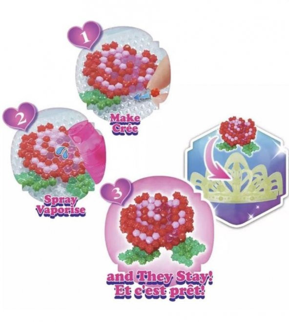 Adore Oyuncak Aquabeads WD Prenses Taç Seti 31901, Prenses Tacı Boncuk Seti - 2