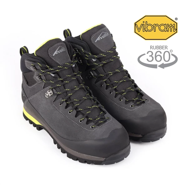 Evolite Synchro Evo-Tex Vibram Tabanlı Outdoor Bot - Gri  38