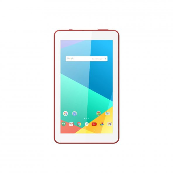 Everest Winner PRO EW-2021 Wi-Fi 2GB 16GB 7" LCD Android 10 Beyaz/Kırmızı Tablet