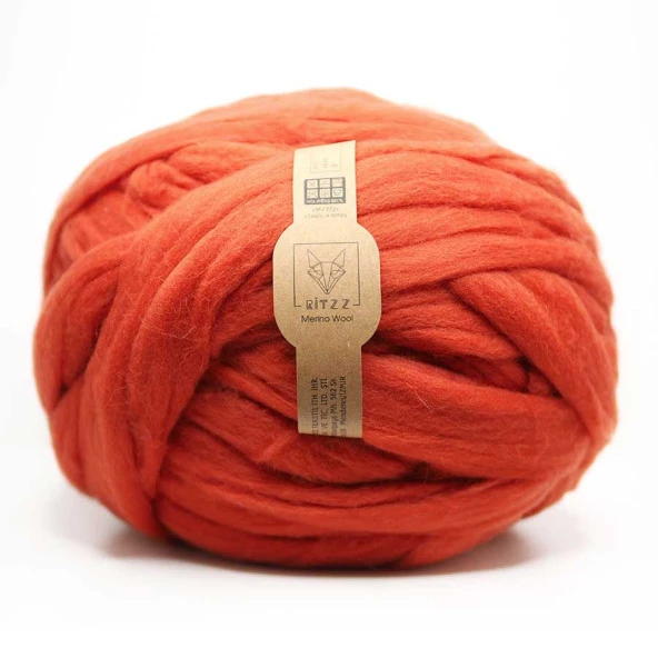 Dev Yün El Örgü İpi // NAR ÇİÇEĞİ // 500G // D14 - 1