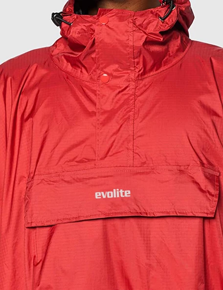 Evolite Raintech 3000mm Ripstop Yağmurluk Panço - Tarp  Kırmızı L-XL - 2