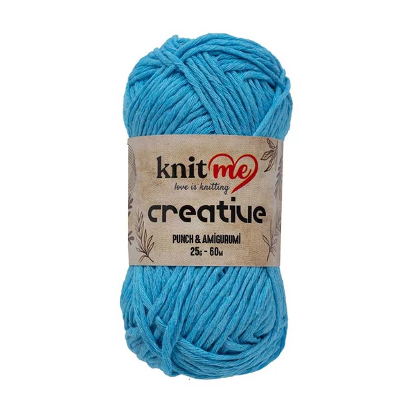 Knit Me Creative Punch & Amigurumi / 1006 / Açık Turkuaz ürün görseli 1