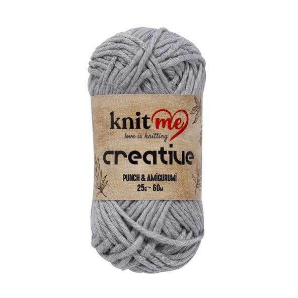 Knit Me Creative Punch & Amigurumi / 1029 / Gri