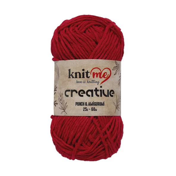 Knit Me Creative Punch & Amigurumi / 1019 / Kırmızı