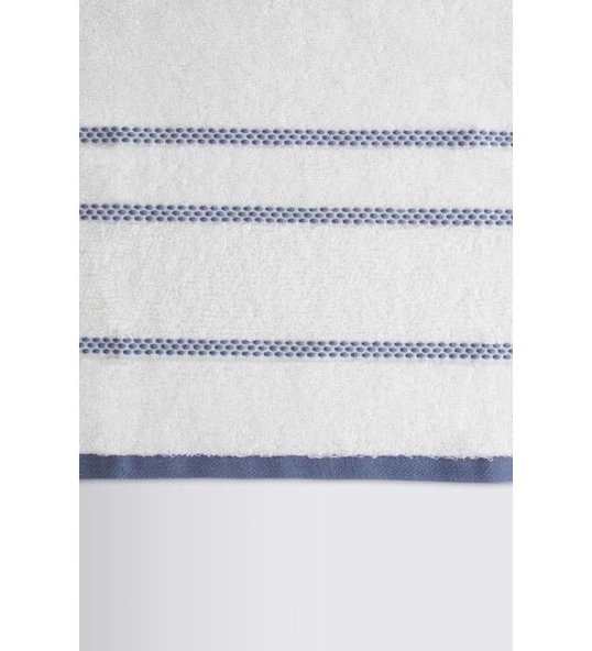 irya cozmo pamuk banyo havlu 90*150 mavi - 3