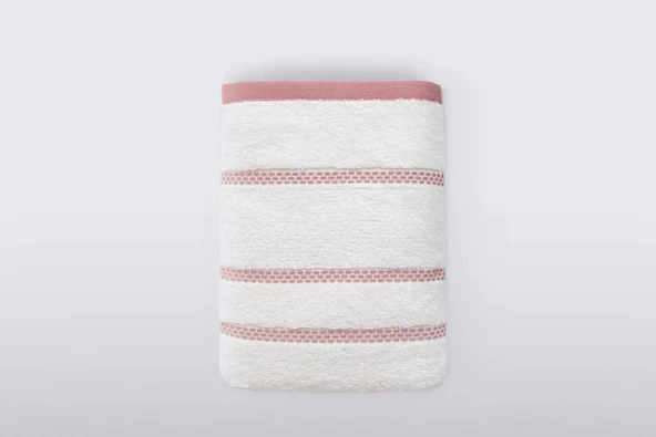 irya cozmo pamuk banyo havlu 90*150 pembe - 4