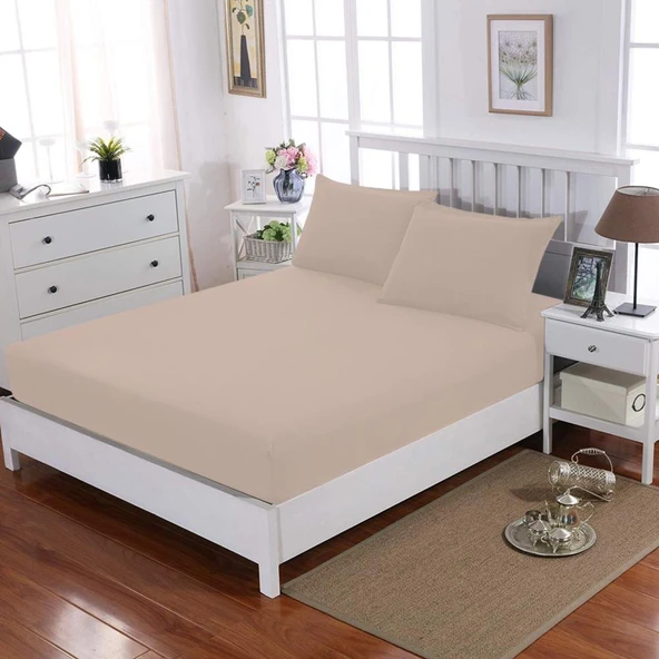 Amazon Ev Naturel Tek Kişilik Pike Takımı-Bordo Krem - 2