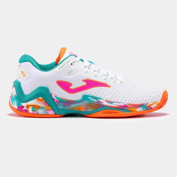 Joma Ace Lady 2302 Whıte Orange Tenis Ayakkabısı