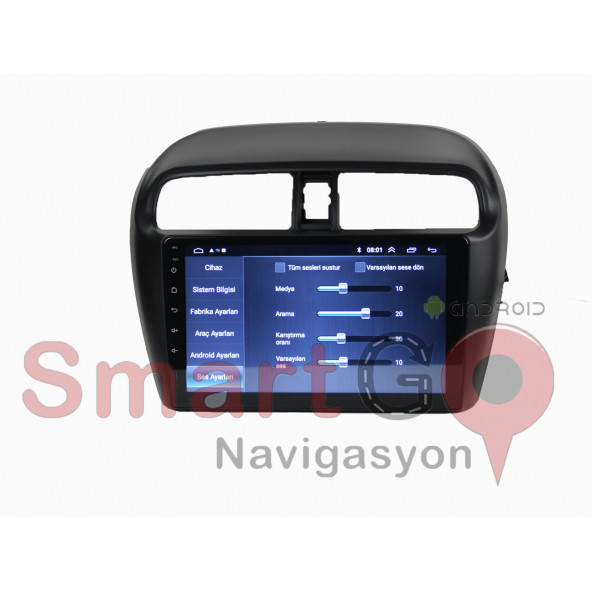 MİTSUBİSHİ SPACE STAR 2014-2022 9'' 4 GB MULTİMEDYA - Resim 4