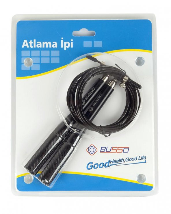 Bs229 Busso Crossfıt Alüminyum Sap Çelik Atlama İp - 2