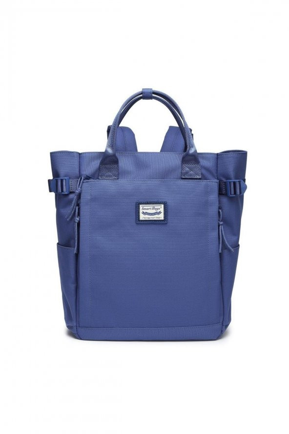 Bagacar Smart Bag 3194 Okul ve Günlük Laptop Bölmeli Sırt Çantası Mavi - 7